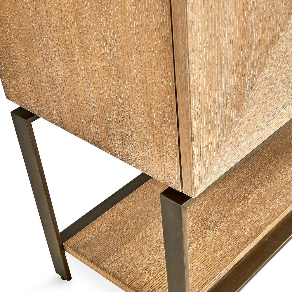 Trapezoid 6 Door Cabinet