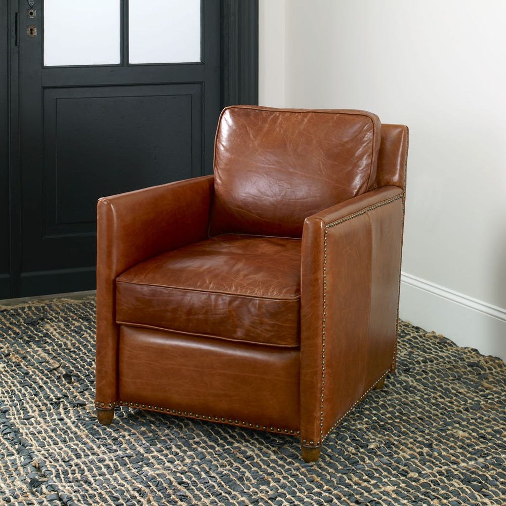 Roosevelt Club Chair - Cognac