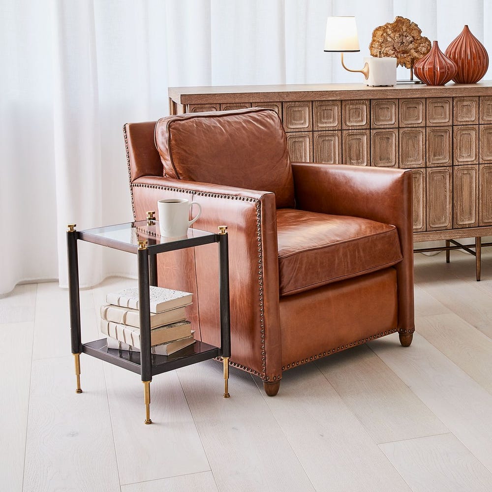 Roosevelt Club Chair - Cognac