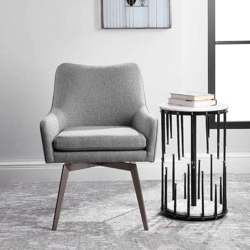 Let's Twist Dining Chair - Gray