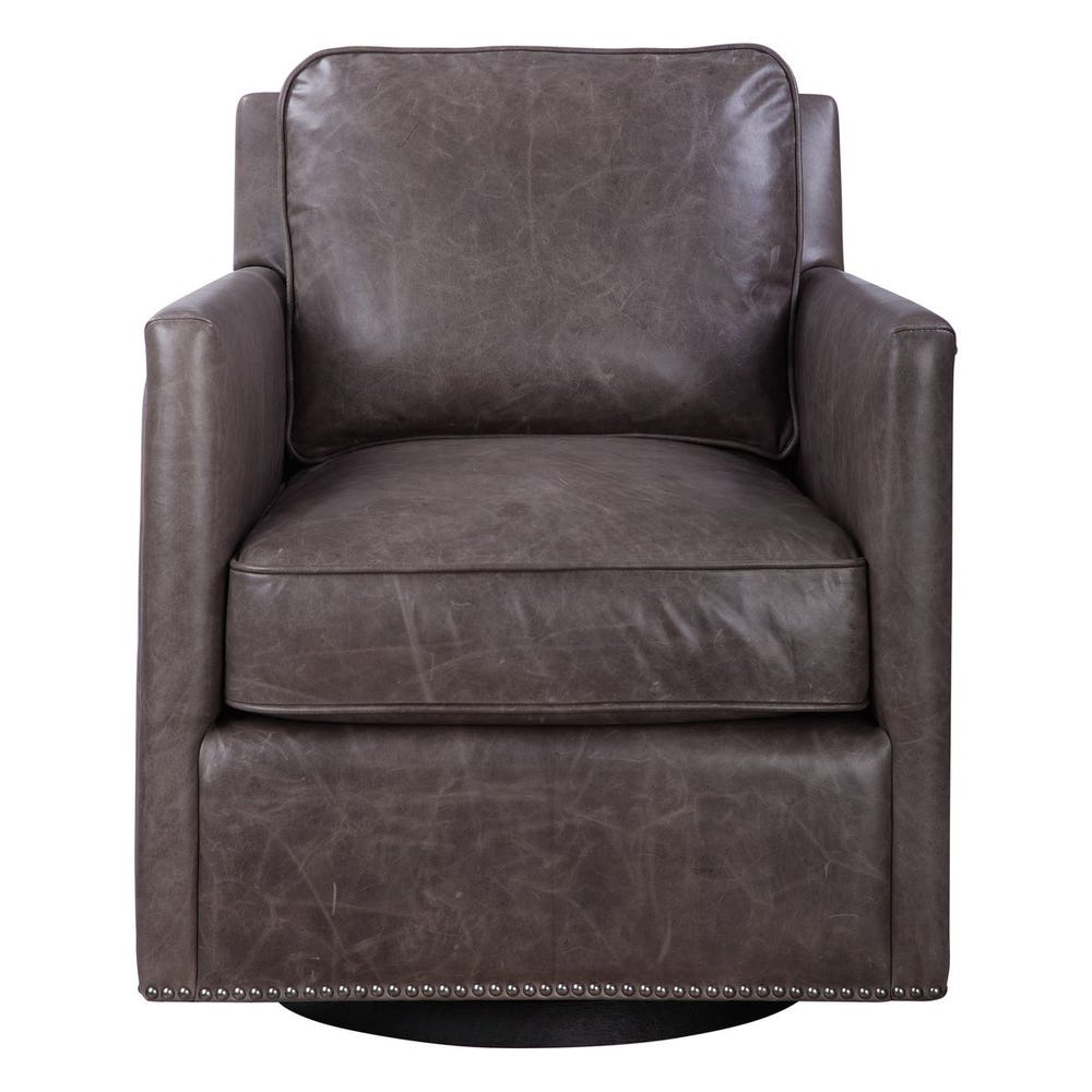 Roosevelt Swivel Chair - Smoke