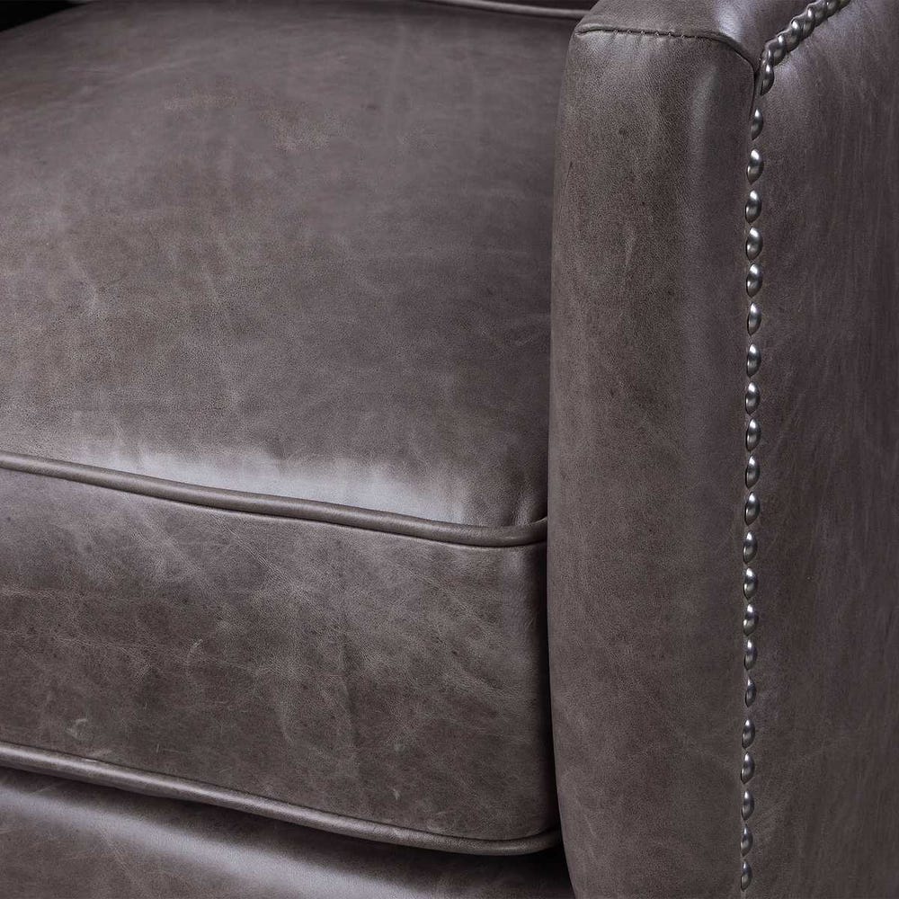 Roosevelt Swivel Chair - Smoke