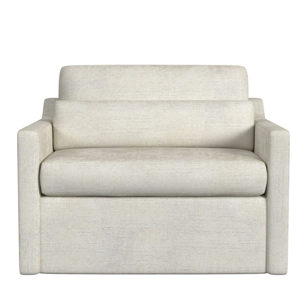 Slope Swivel Chair-and-a-Half - Splendor Sesame