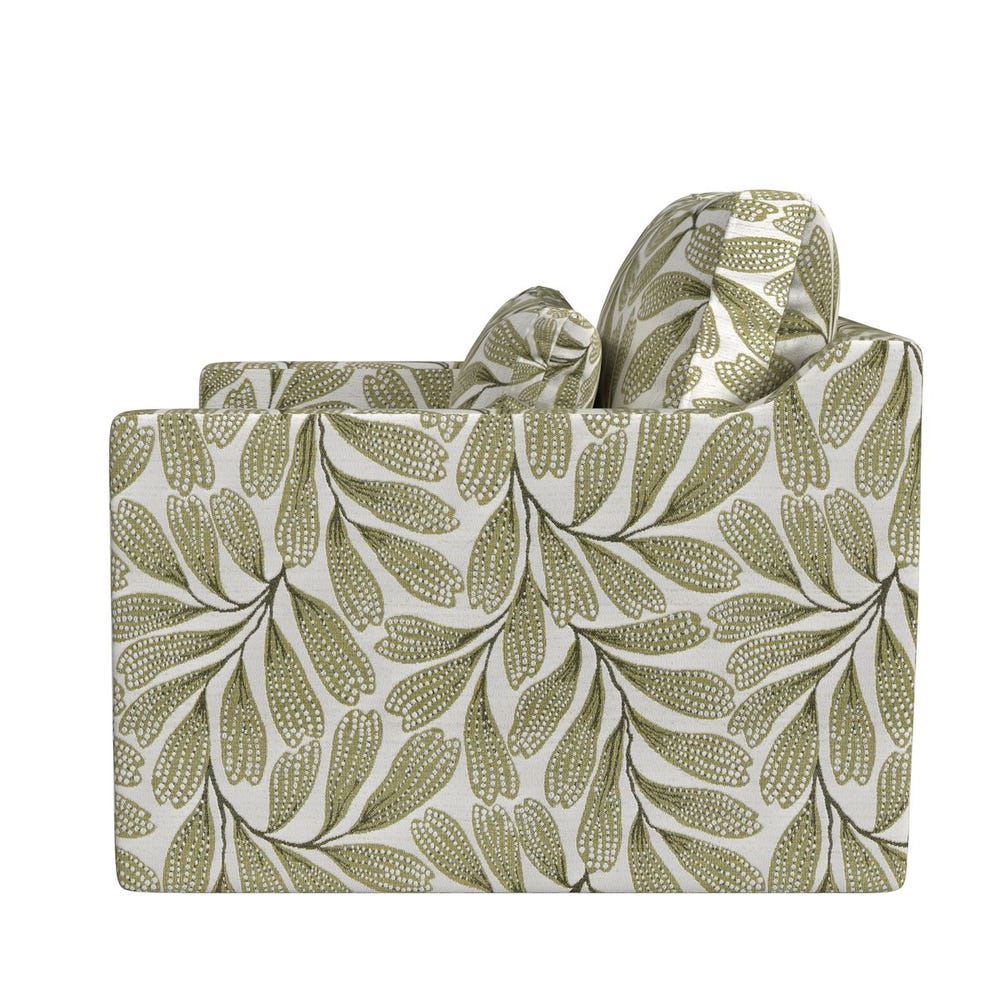 Slope Swivel Chair-and-a-Half - Hedge Green
