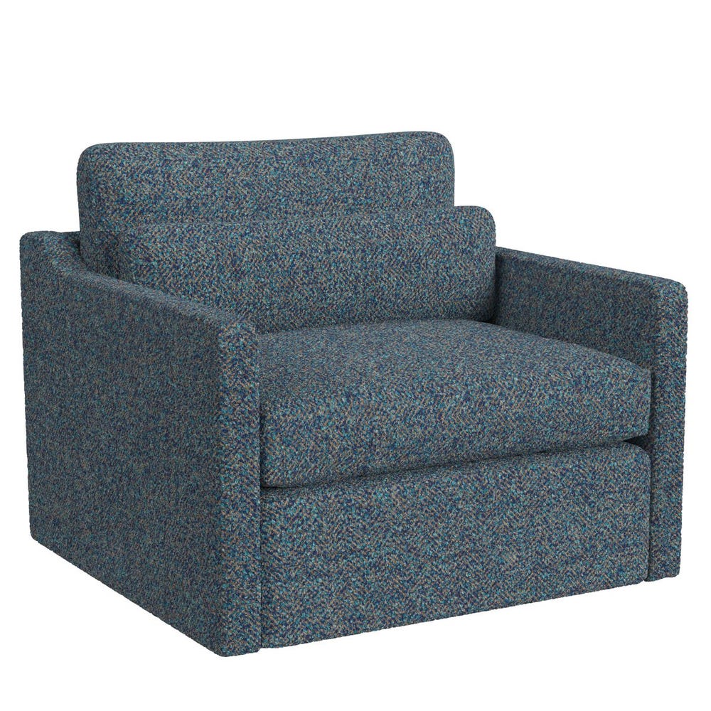 Slope Swivel Chair-and-a-Half - Tweedy Bird Jewel