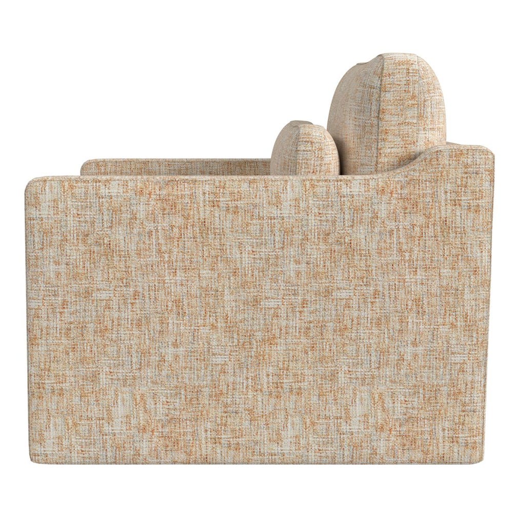 Slope Swivel Chair-and-a-Half - Thatched Butterscotch