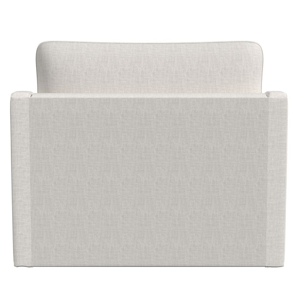 Slope Swivel Chair-and-a-Half - Lovely Linen Cream