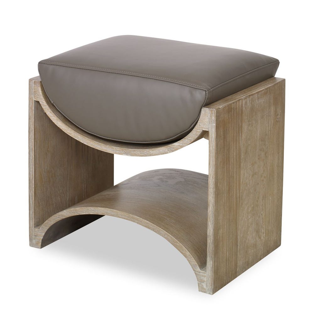 Cradle Bench - Weathered Oak