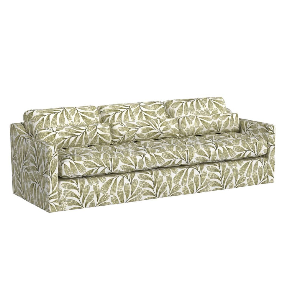 Slope 90 inch Sofa - Hedge Green