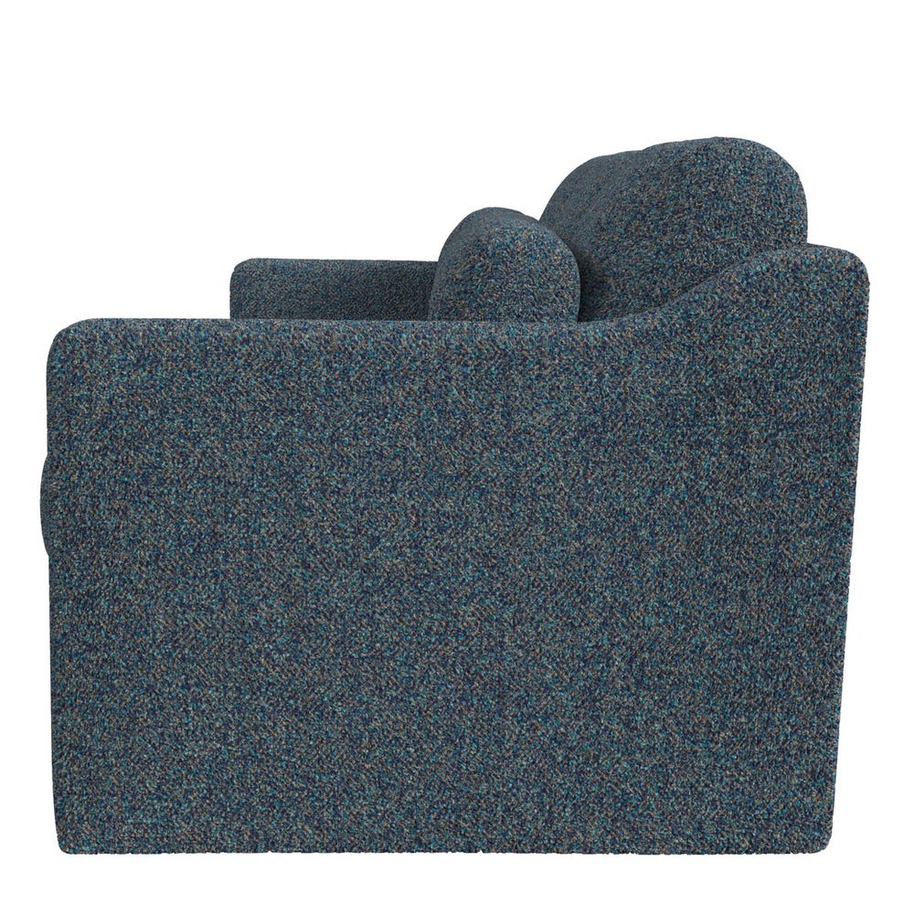 Slope 90 inch Sofa - Tweedy Bird Jewel
