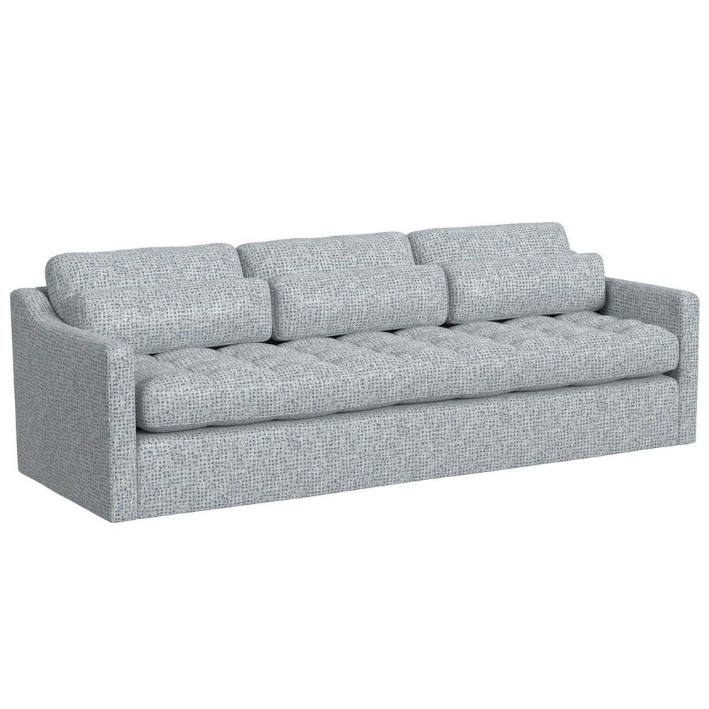Slope 90 inch Sofa - Dashing Blue