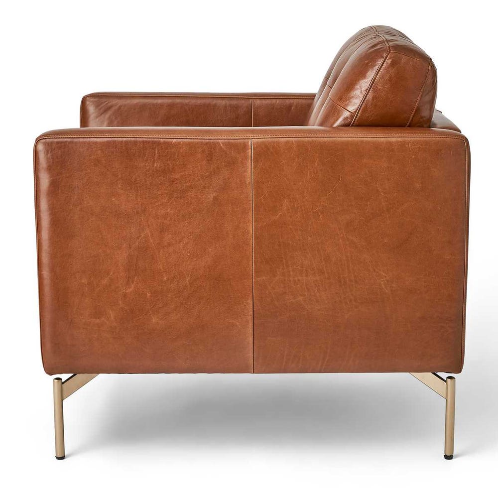 Ventura Chair - Caramel Leather