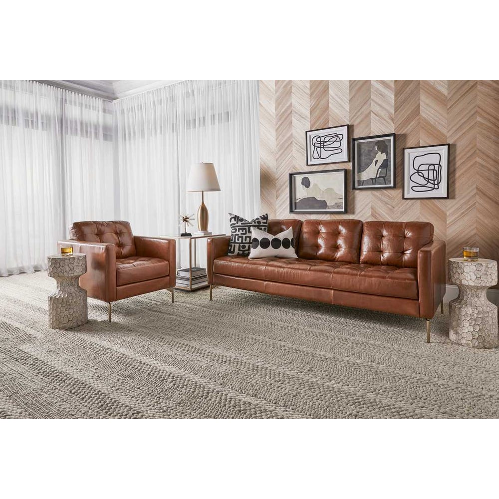 Ventura Chair - Caramel Leather