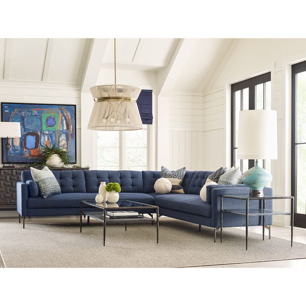 Ventura Sofa, Corner - Blue