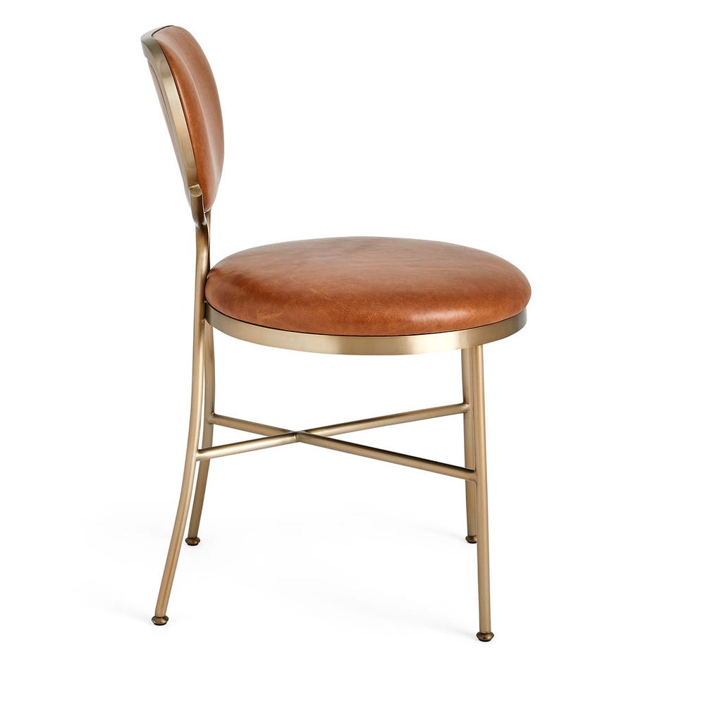Perch Dining Chair - Dark Caramel