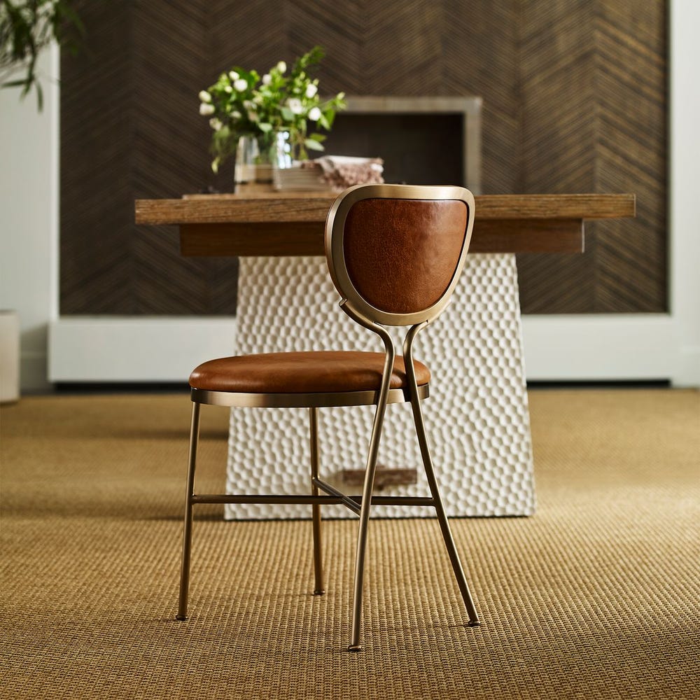 Perch Dining Chair - Dark Caramel