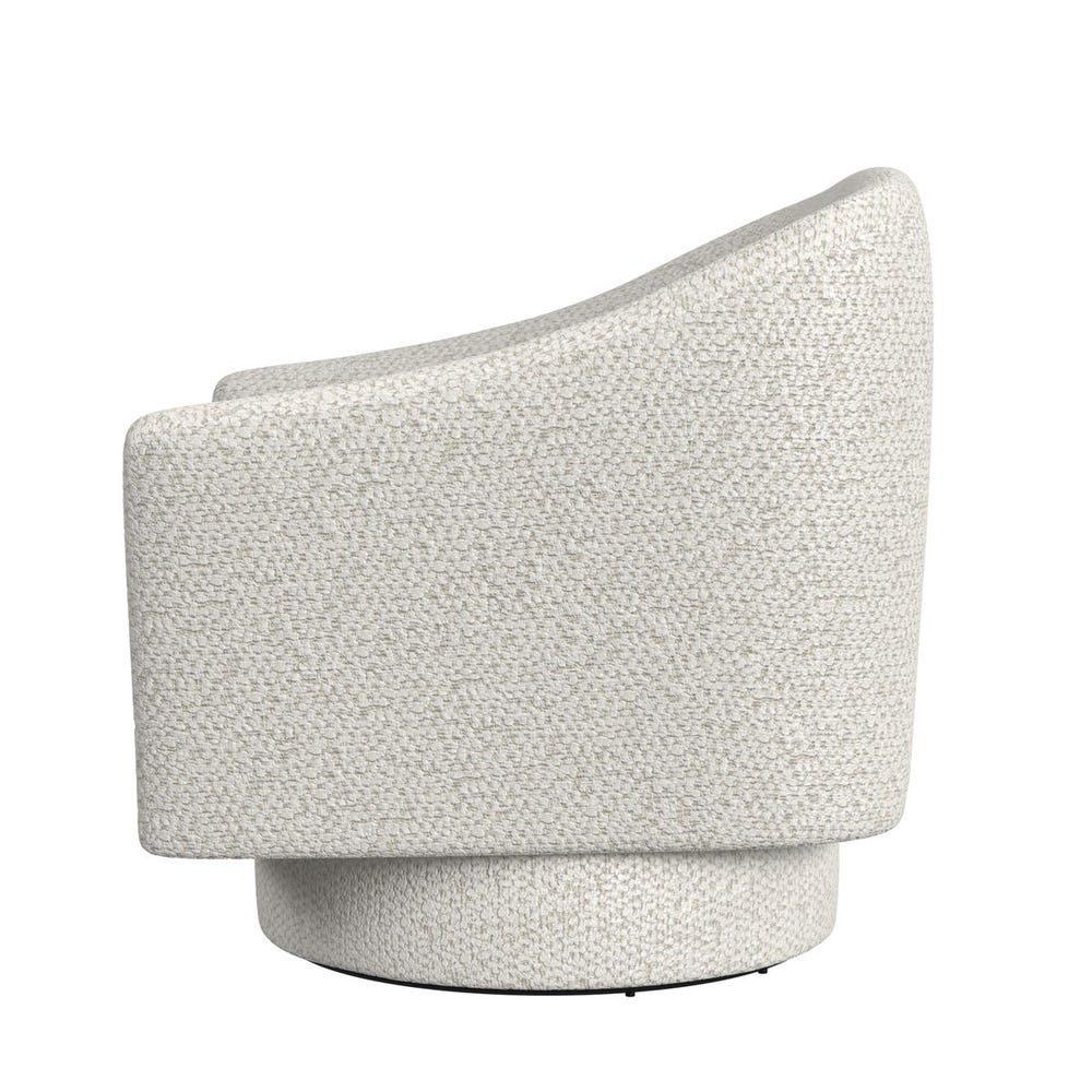 Coupe Swivel Chair - Cuddly Cream