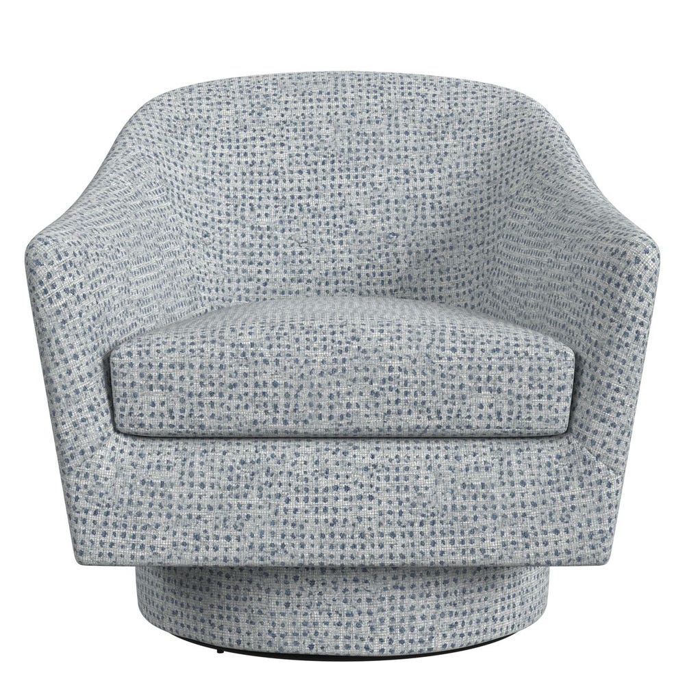 Coupe Swivel Chair - Dashing Blue