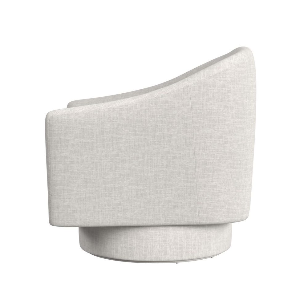 Coupe Swivel Chair - Lovely Linen Cream