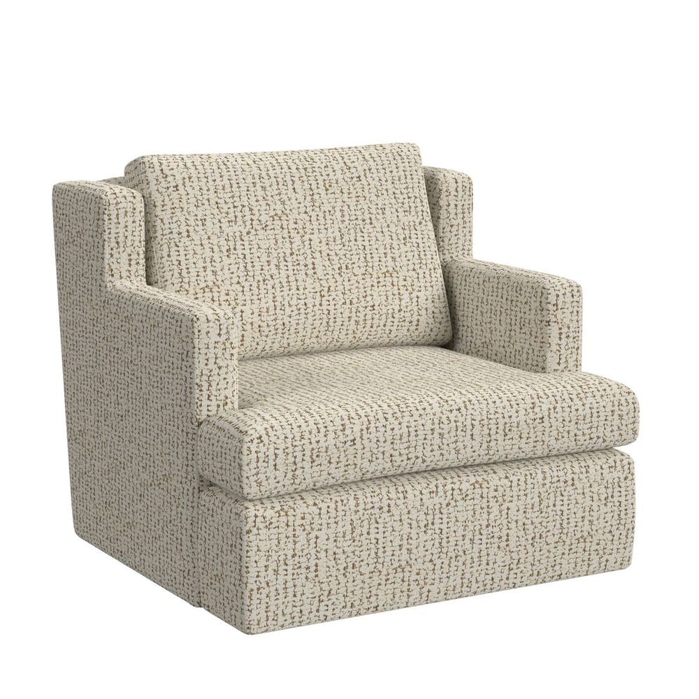 Unwind Swivel Chair - Hopscotch Creamy Espresso