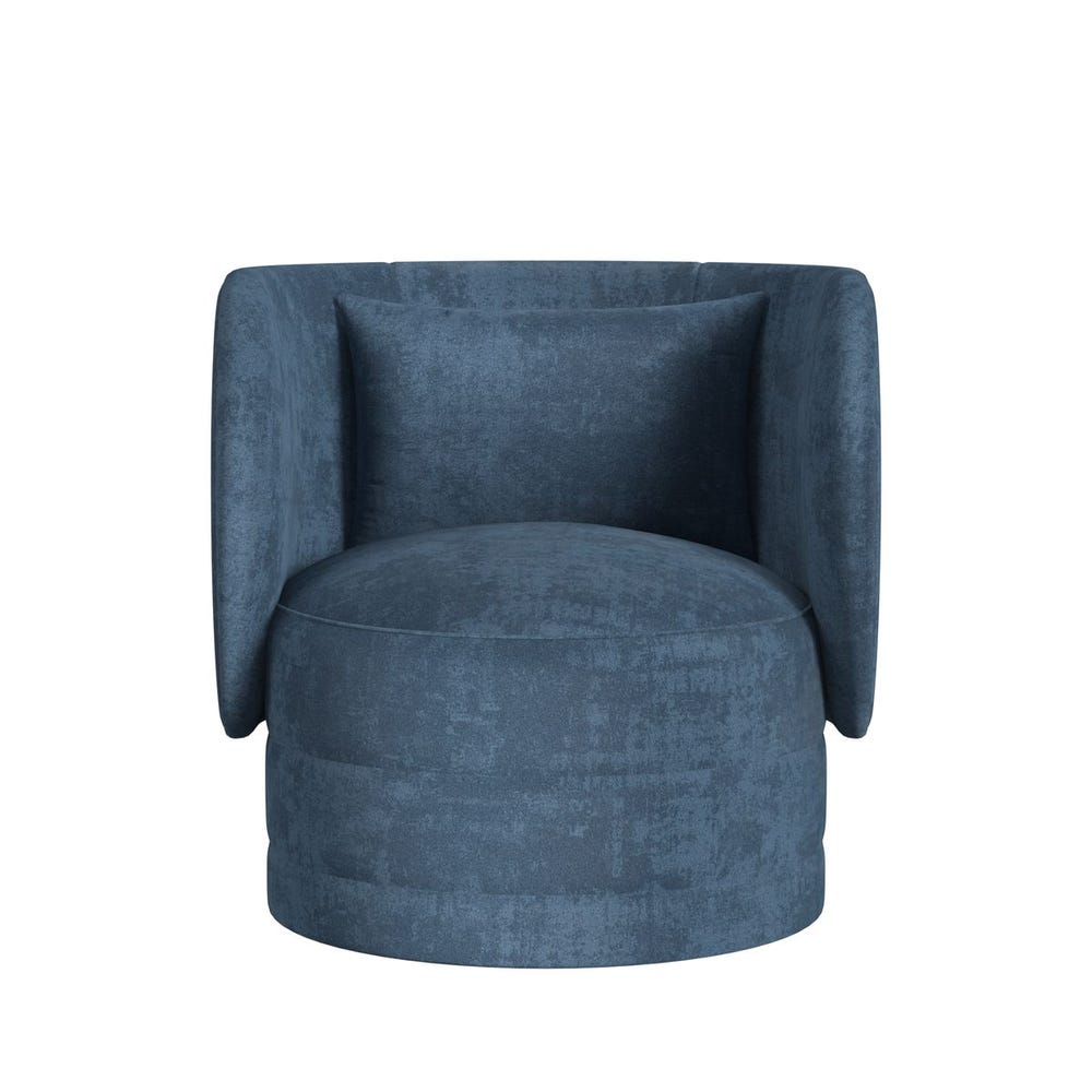 Sanctuary Swivel Chair - Lux Peacock