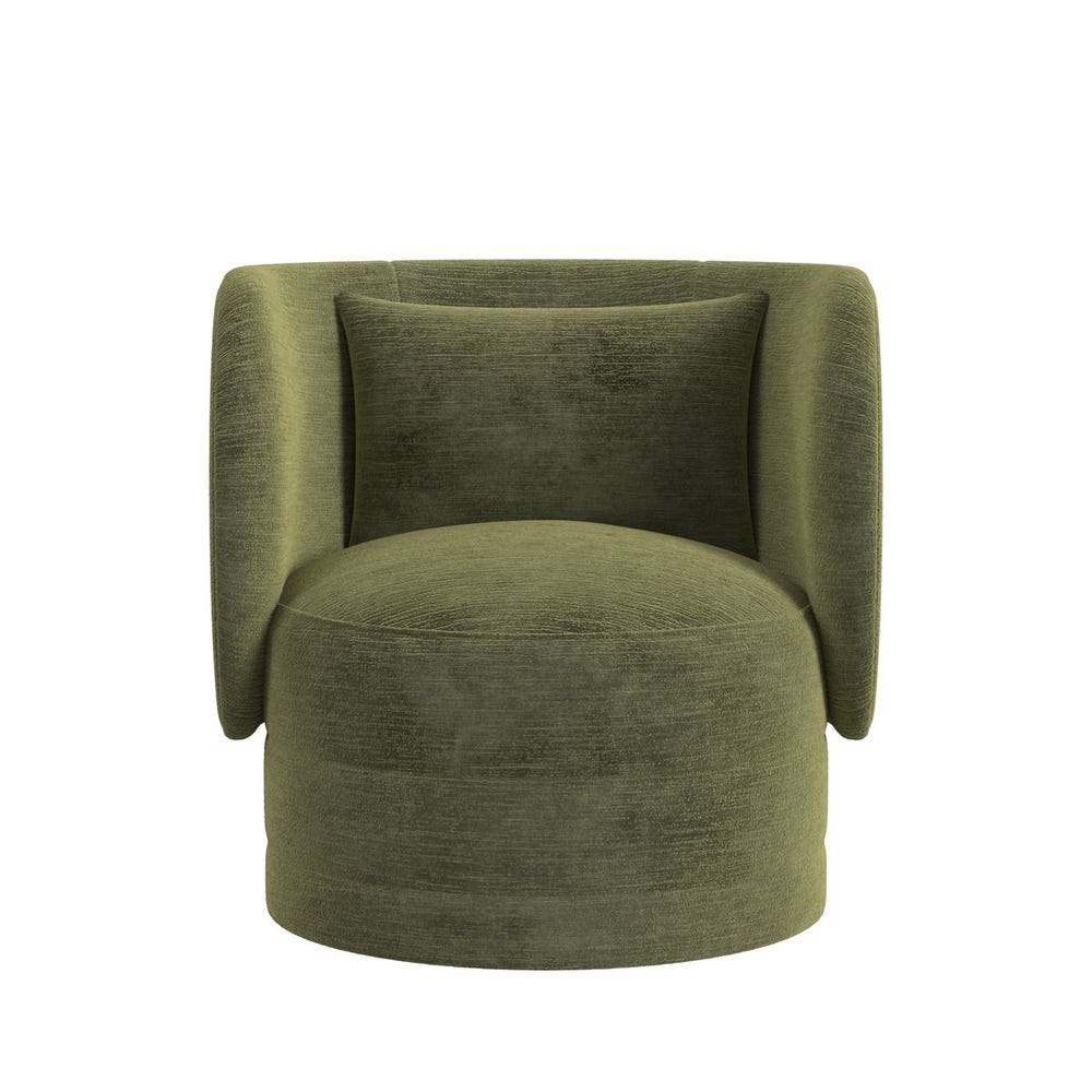 Sanctuary Swivel Chair - Antique Loden