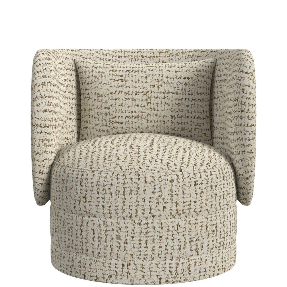 Sanctuary Swivel Chair - Hopscotch Creamy Espresso