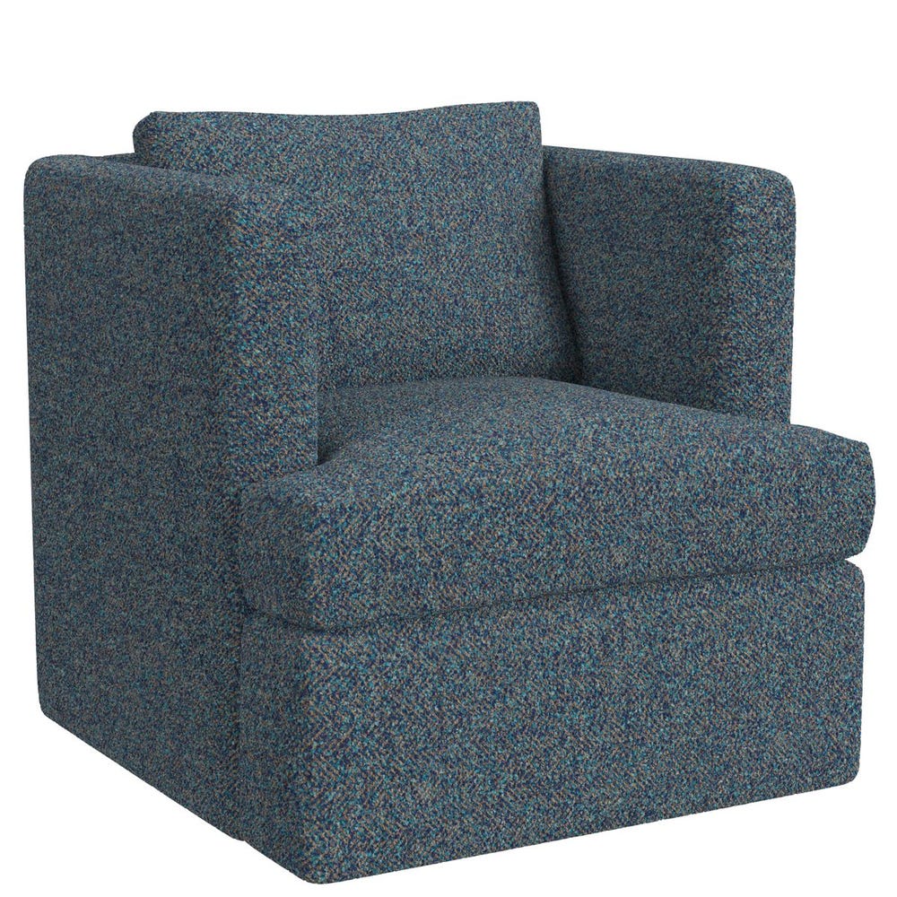 Elevated Swivel Chair - Tweedy Bird Jewel