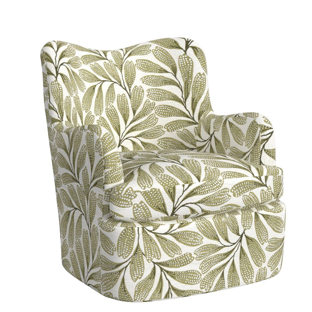 Chit Chat Swivel Chair - Hedge Green