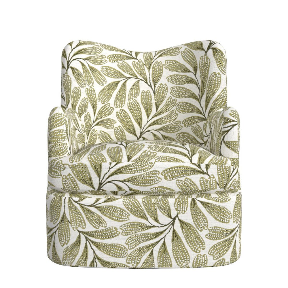 Chit Chat Swivel Chair - Hedge Green