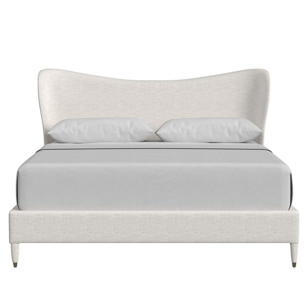 Cocoon Bed, King - Lovely Linen Cream