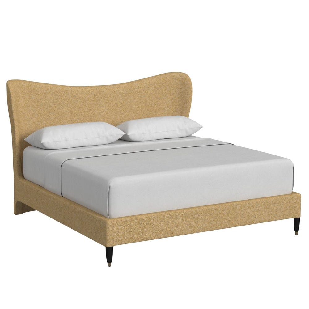 Cocoon Bed, King - Tweedy Bird Goldfinch