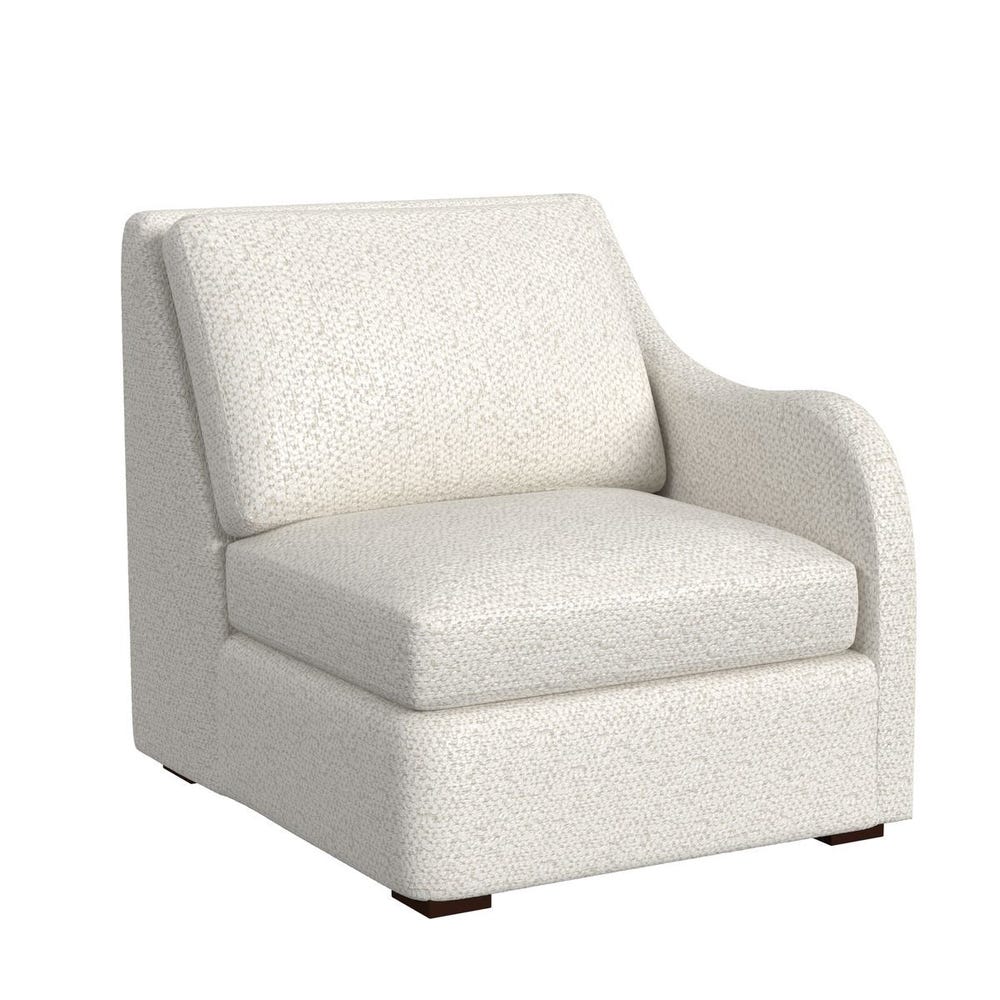 Little Wave Sofa - Sectional with Ottoman - Cuddly Cream