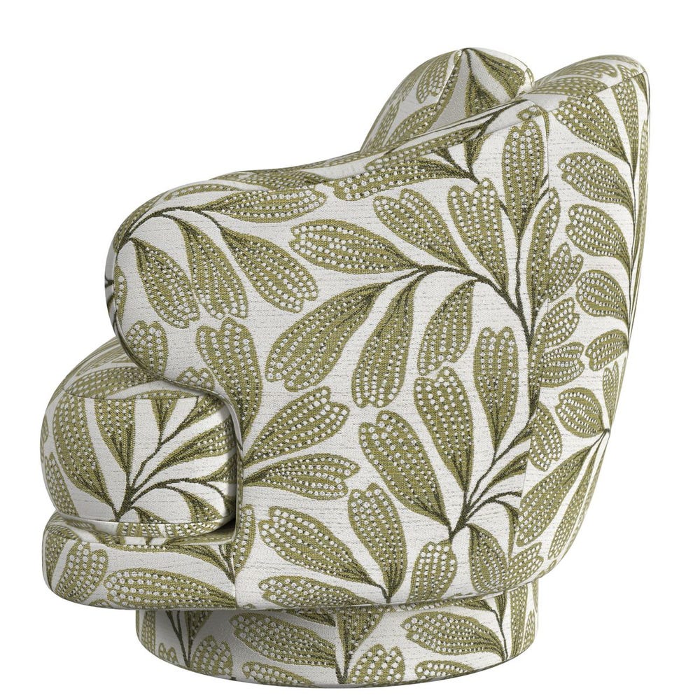 Cuddle Swivel Chair - Hedge Green