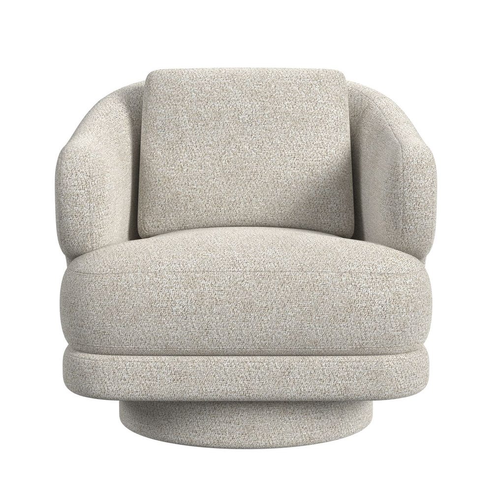 Cuddle Swivel Chair - Snuggle Vanilla