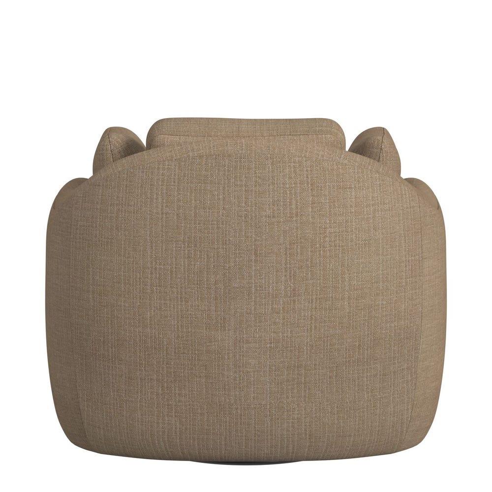 Scoop and a Half Swivel Chair - Lush Tawny