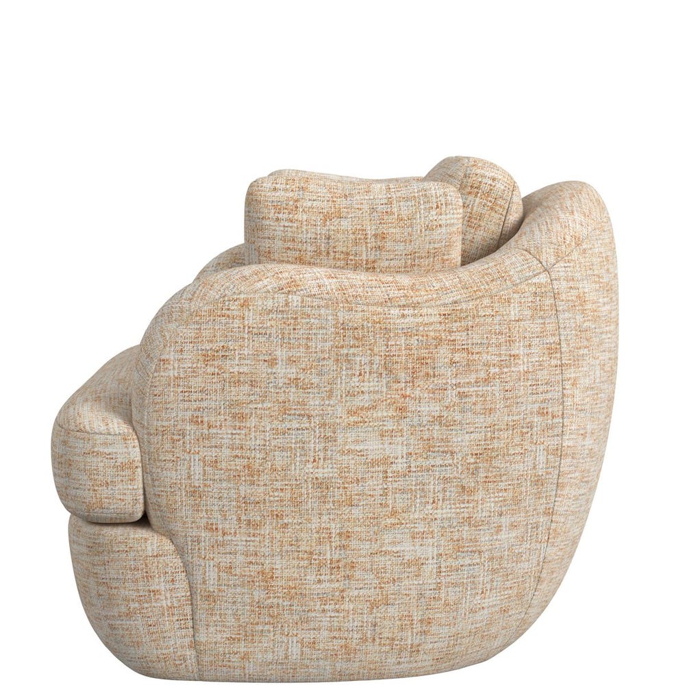 Scoop and a Half Swivel Chair - Thatched Butterscotch