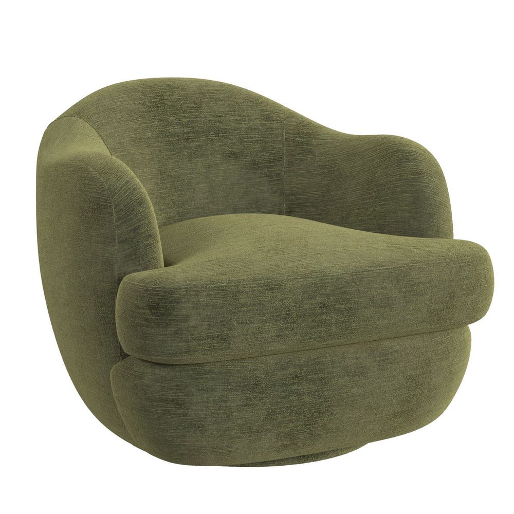 Scoop Swivel Chair - Antique Loden