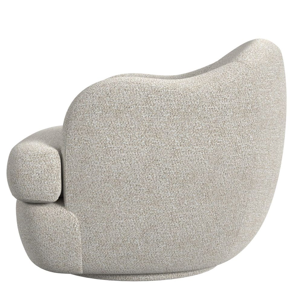 Scoop Swivel Chair - Snuggle Vanilla