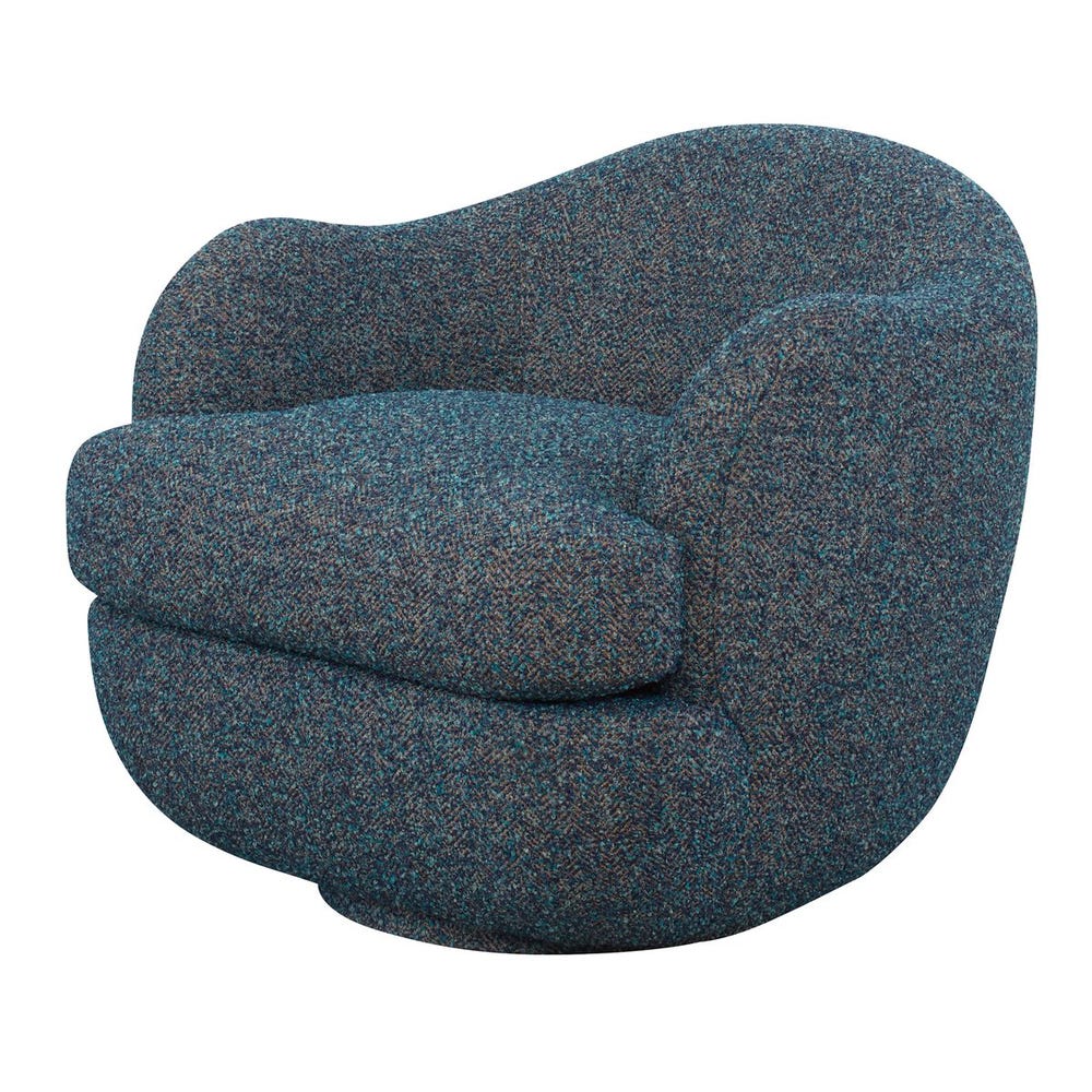 Scoop Swivel Chair - Tweedy Bird Jewel