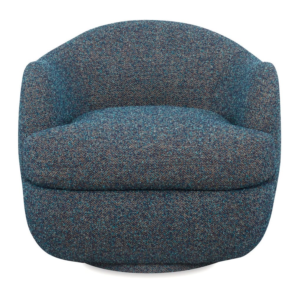 Scoop Swivel Chair - Tweedy Bird Jewel