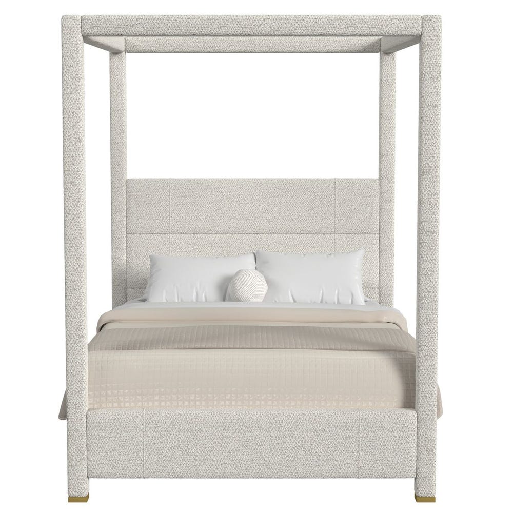 Hibernate Canopy Bed, Queen-Cuddly Cream, 3 Cartons