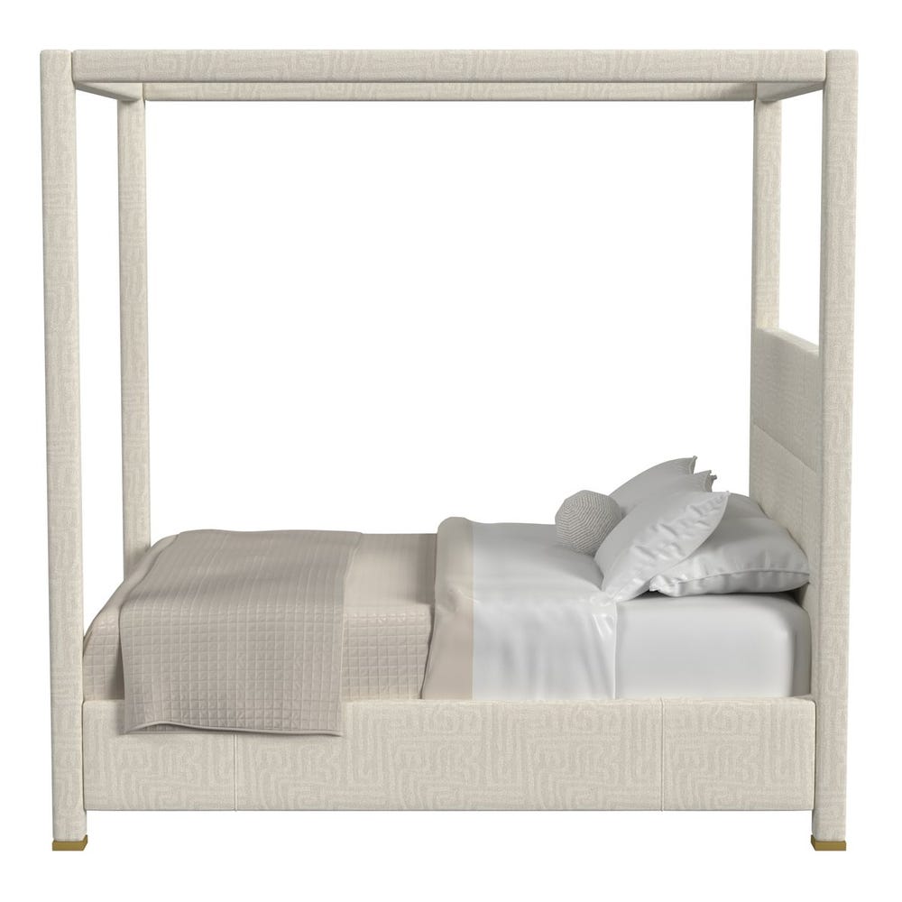 Hibernate Canopy Bed, Queen - Maze Oyster, 3 Cartons