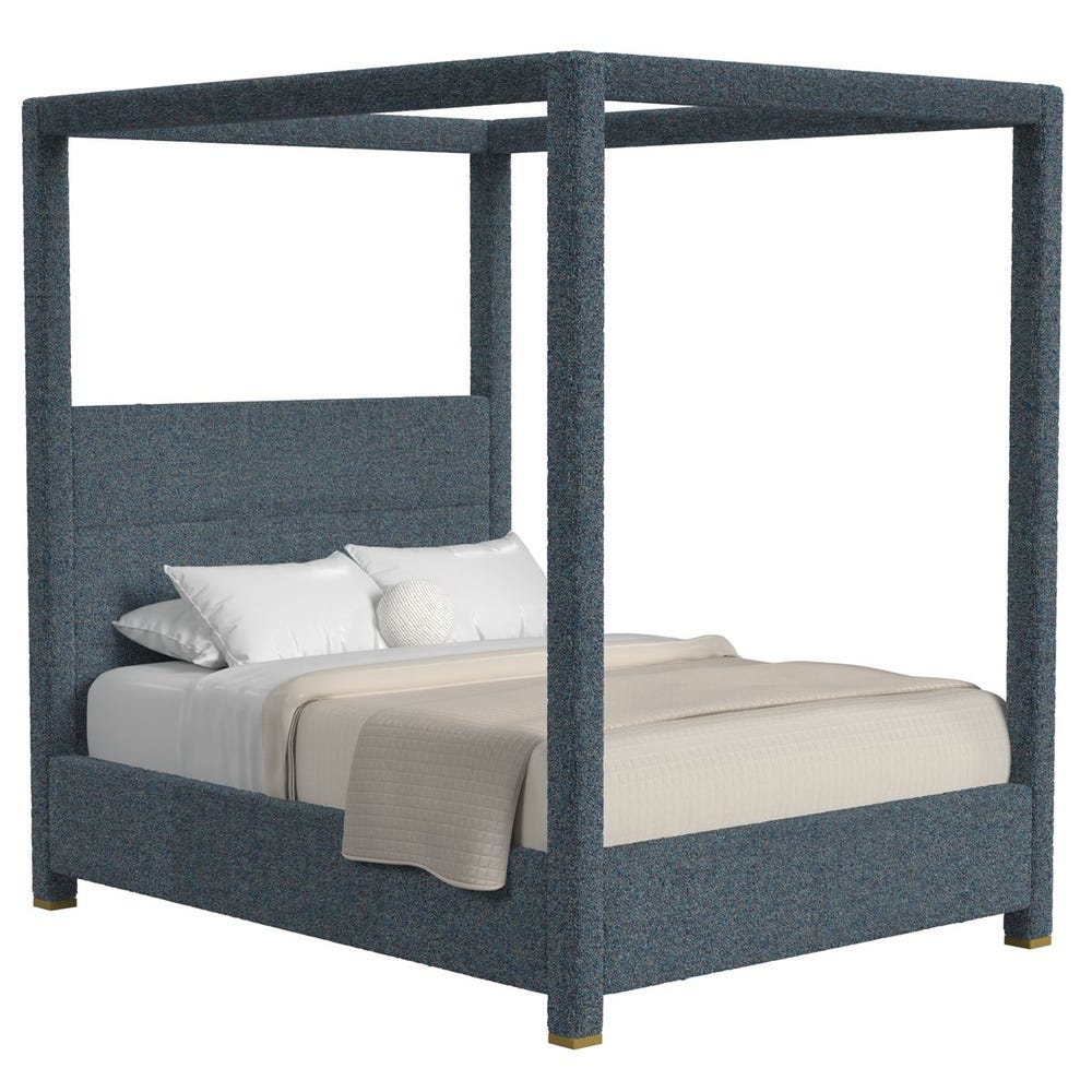 Hibernate Canopy Bed, Queen - Tweedy Bird Jewel, 3 Cartons