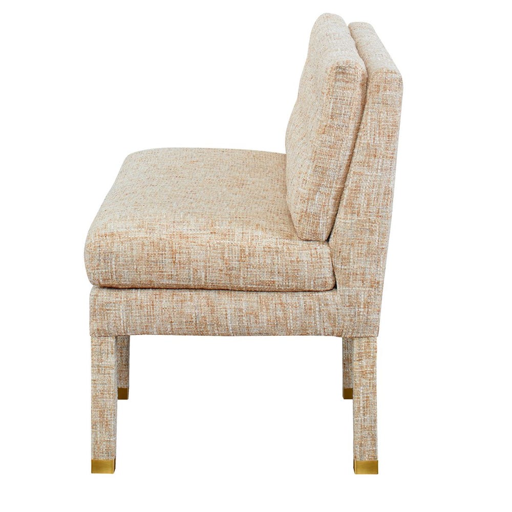 Approach the Bench Banquette, 52" - Thatched Butterscotch