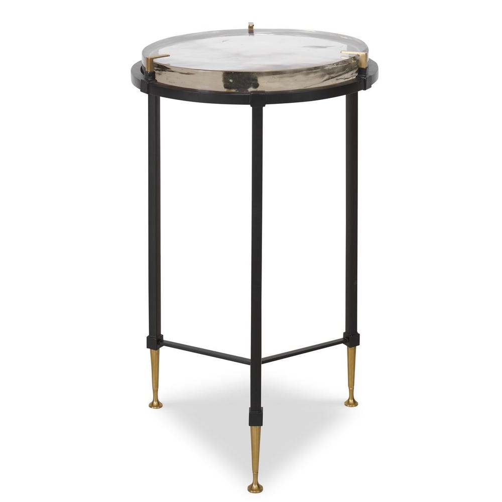 Ice Block Accent Table - Round