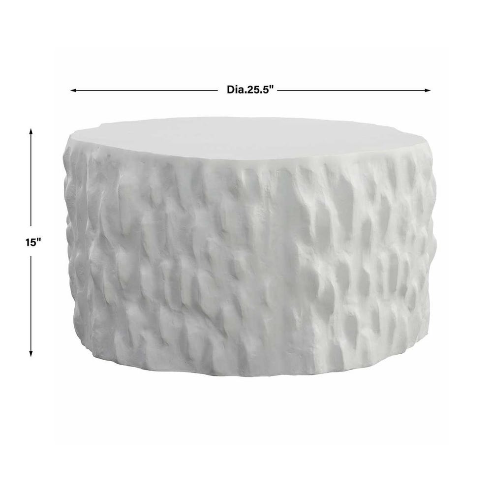 Snowbank Accent Table - Low