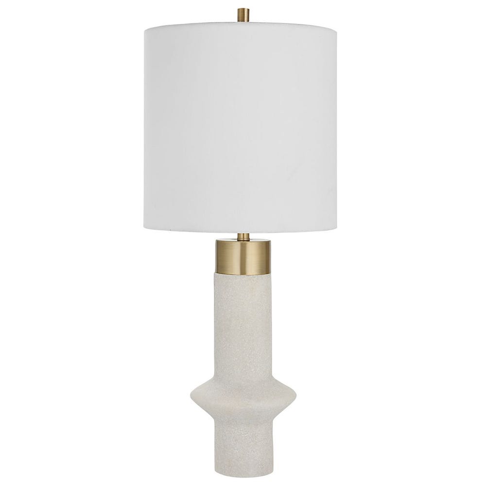 Edge Table Lamp - White