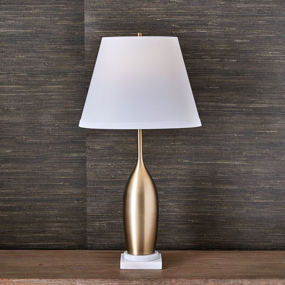 Pin Table Lamp - Brass