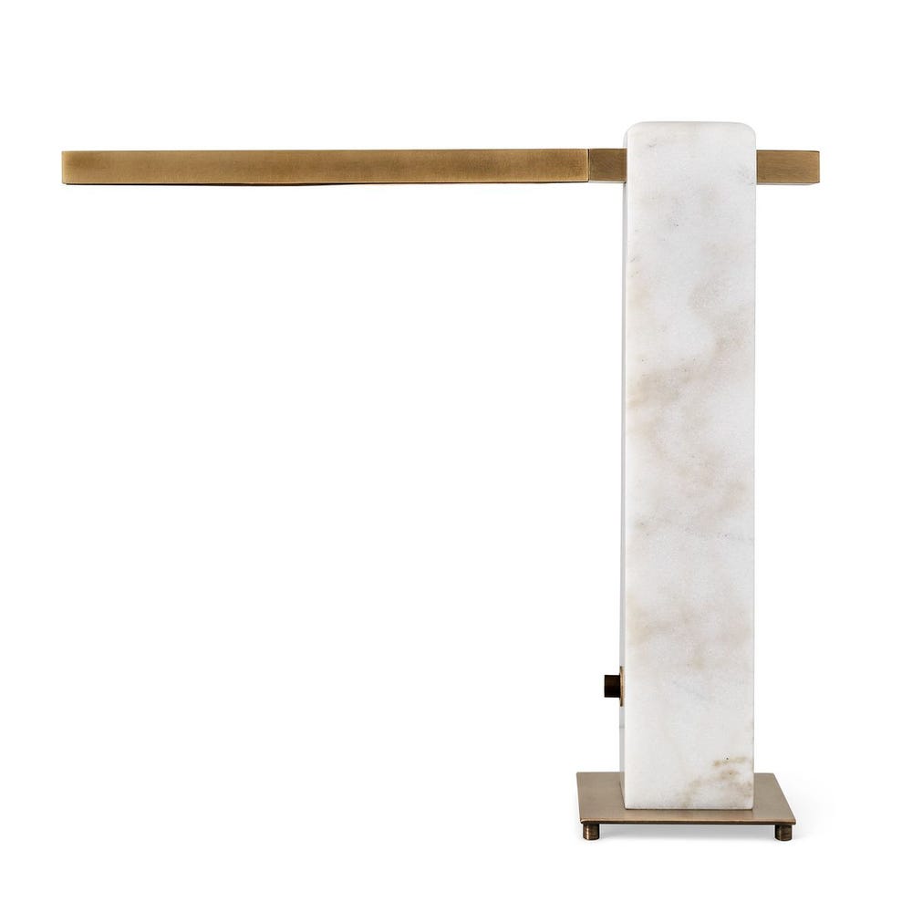 Director Table Lamp - Marble
